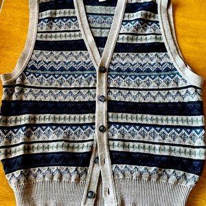 Grandpa sweater vest